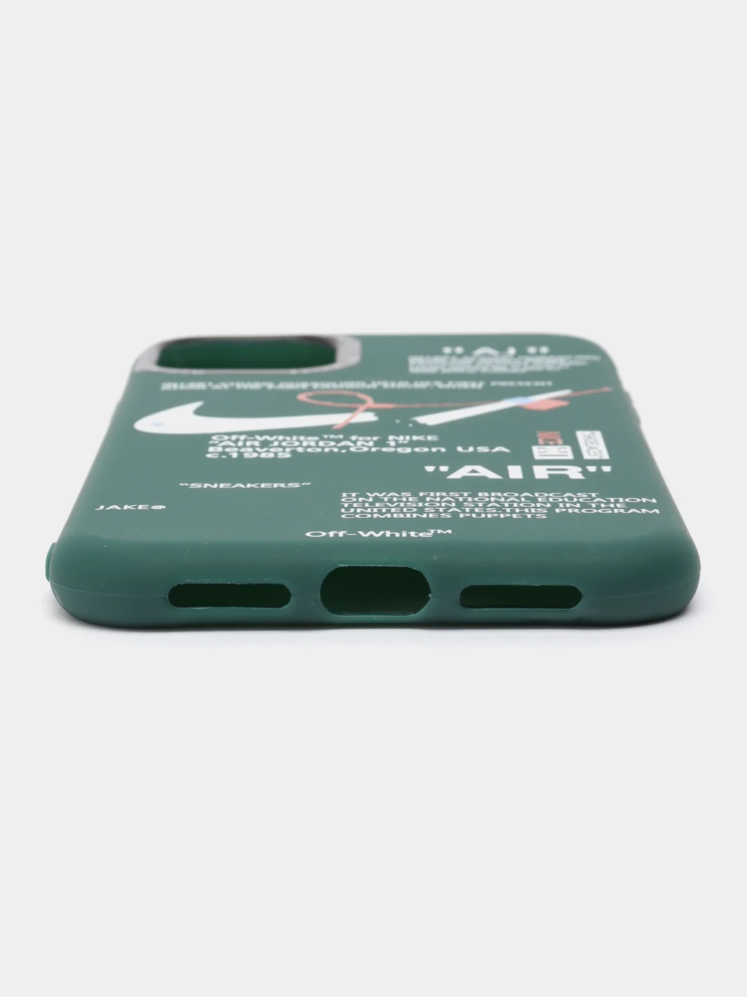 Зеленый чехол на iPhone 11/12/13/14 Pro Max/7/8 Plus/XR/XS/X, Айфон Про Макс