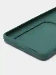 Тёмно-зелёный силиконовый чехол для Samsung Galaxy M53 5G (Самсунг Галакси М53 5Ж) матовый