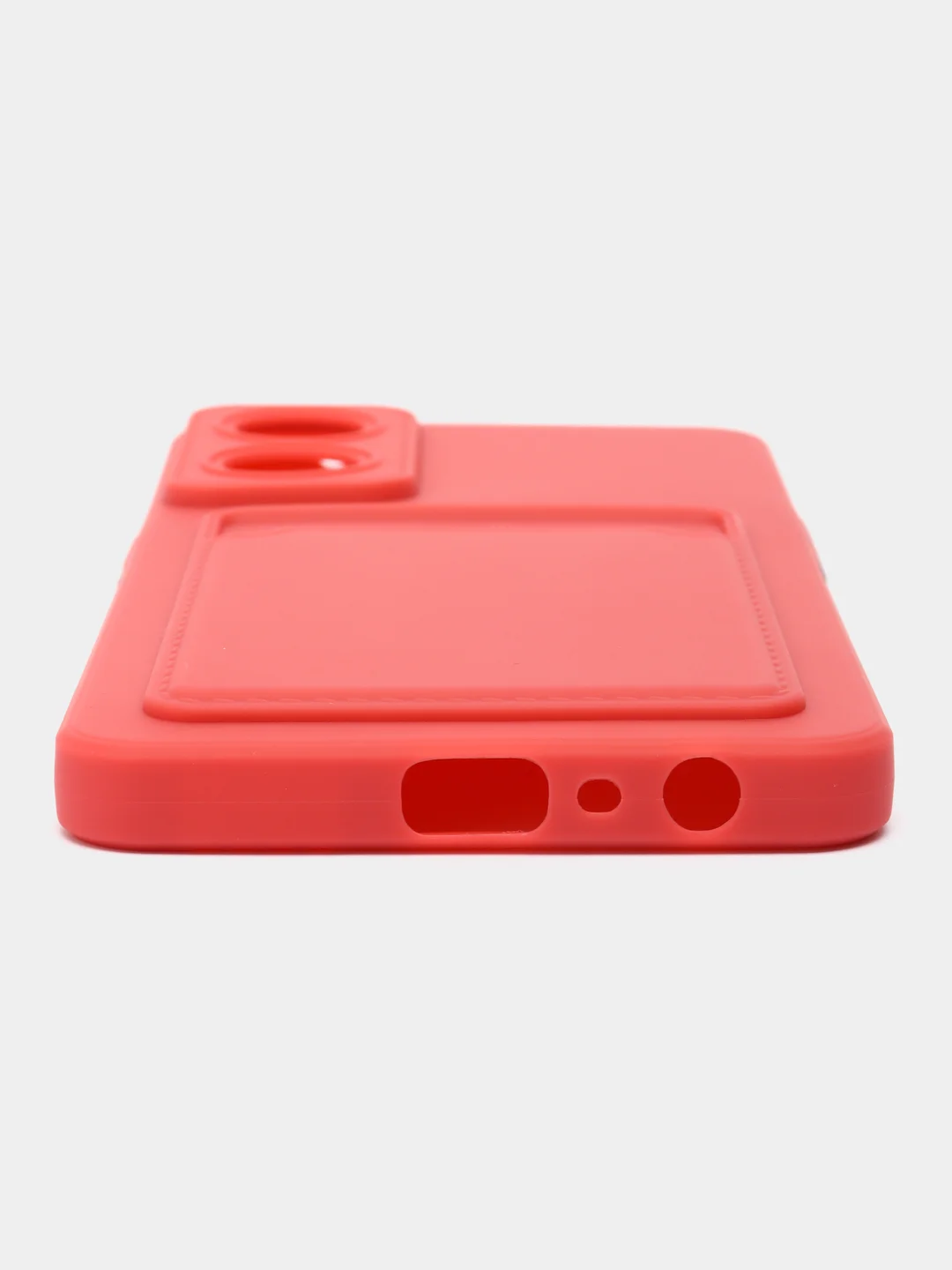 Коралловый чехол для OPPO Reno 8T 4G (Оппо Рено 8Т), силиконовый, прозрачный