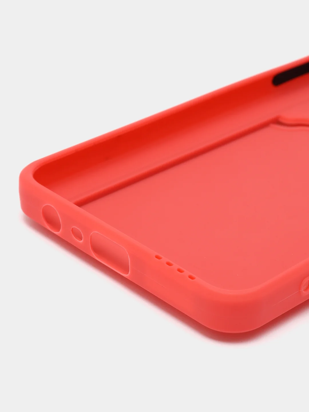 Коралловый чехол для OPPO Reno 8T 4G (Оппо Рено 8Т), силиконовый, прозрачный