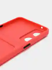 Коралловый чехол для OPPO Reno 8T 4G (Оппо Рено 8Т), силиконовый, прозрачный