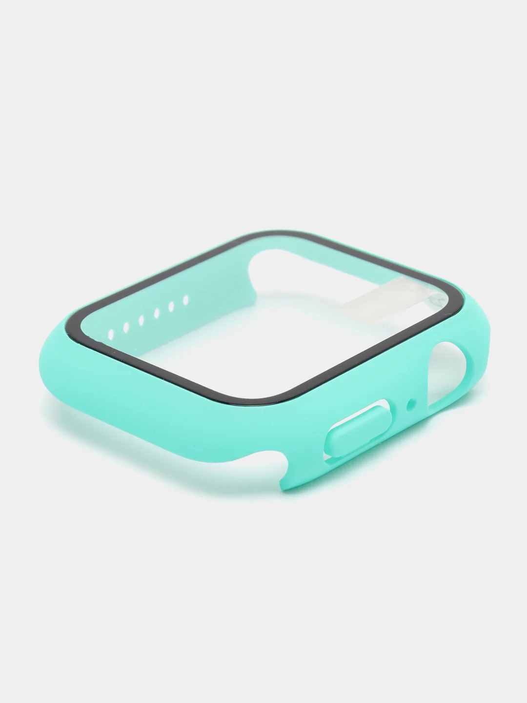 Бирюзовый силиконовый ремешок для Apple Watch, с корпусом, 38 / 40 / 42 / 44
