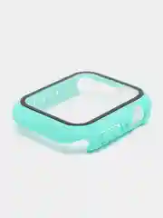 Бирюзовый силиконовый ремешок для Apple Watch, с корпусом, 38 / 40 / 42 / 44