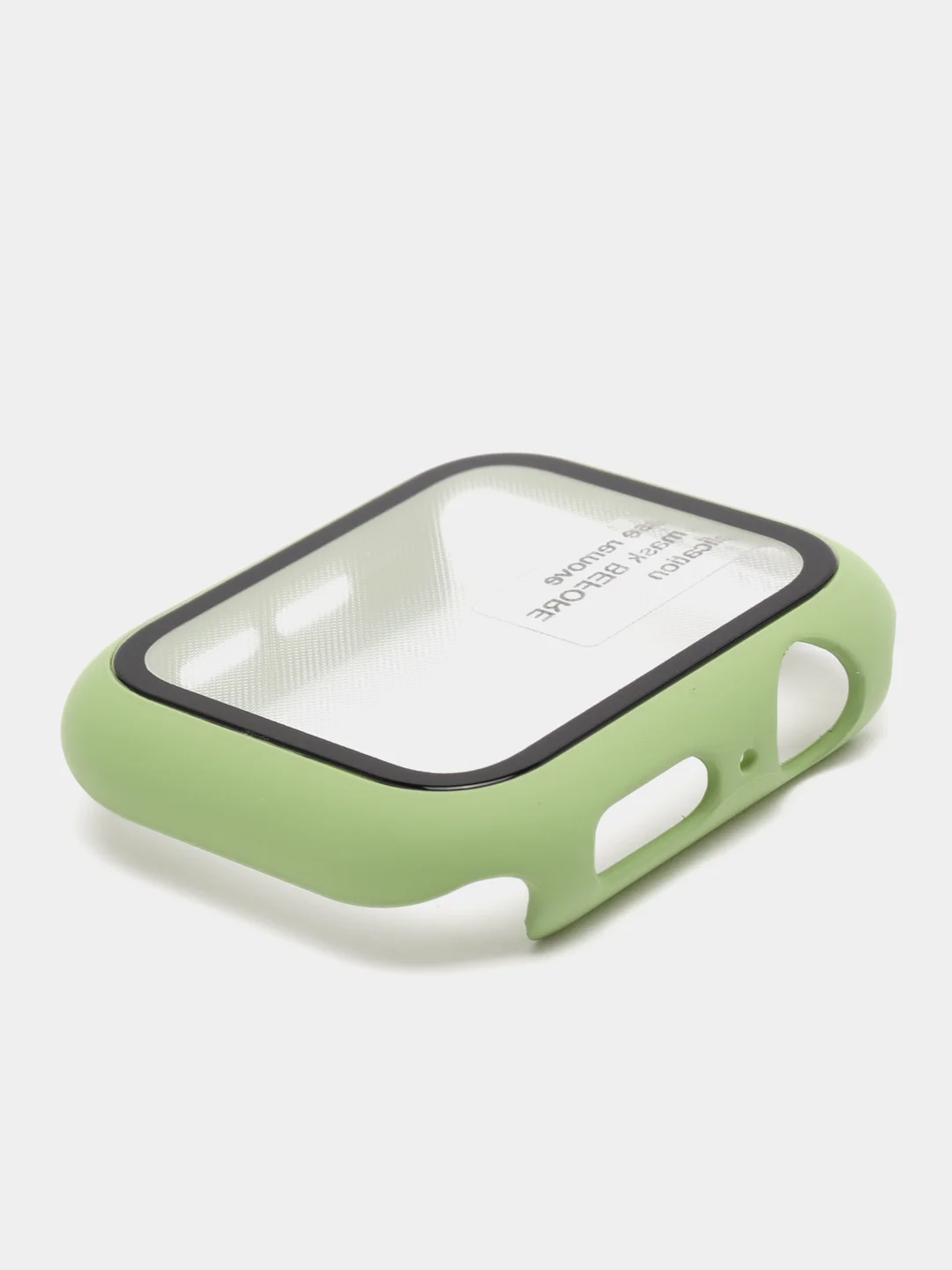 Лайм силиконовый ремешок для Apple Watch, с корпусом, 38 / 40 / 42 / 44