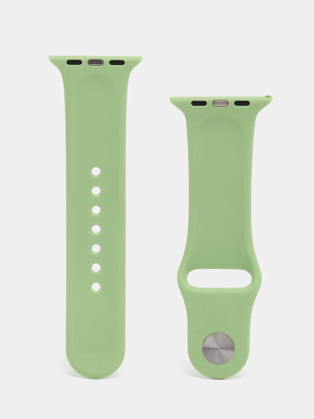 Лайм силиконовый ремешок для Apple Watch, с корпусом, 38 / 40 / 42 / 44