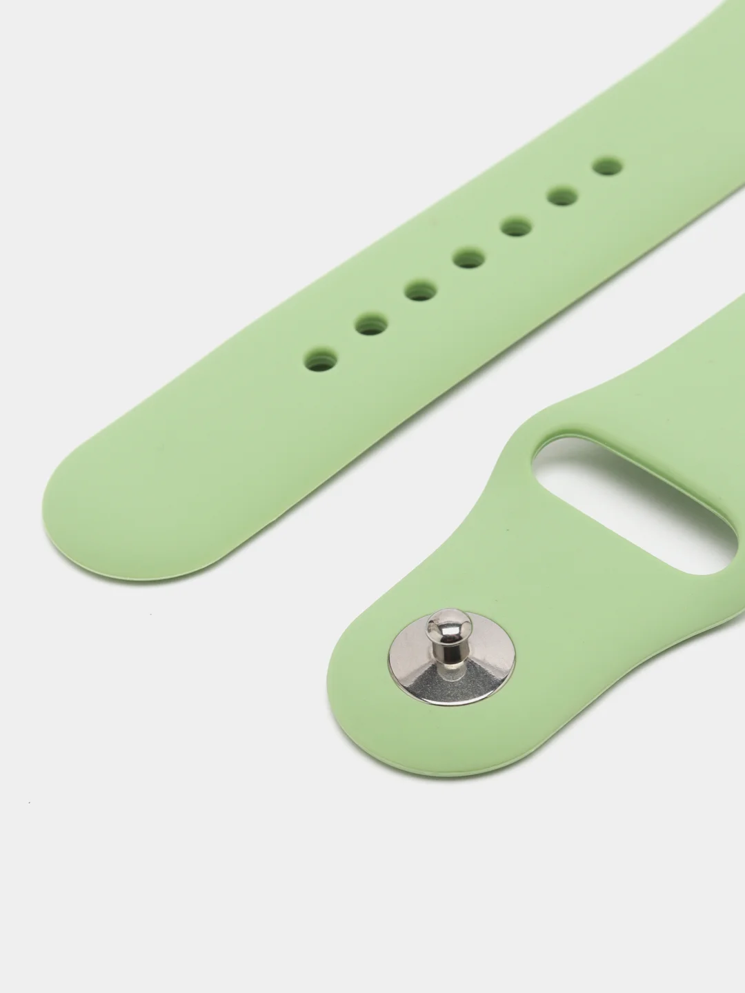 Лайм силиконовый ремешок для Apple Watch, с корпусом, 38 / 40 / 42 / 44