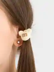 Молочный резинки для волос детские, 2 штуки