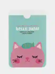 Салатовый чехол для карт и проездных билетов