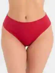 Бордовый трусы женские стринги, бесшовные