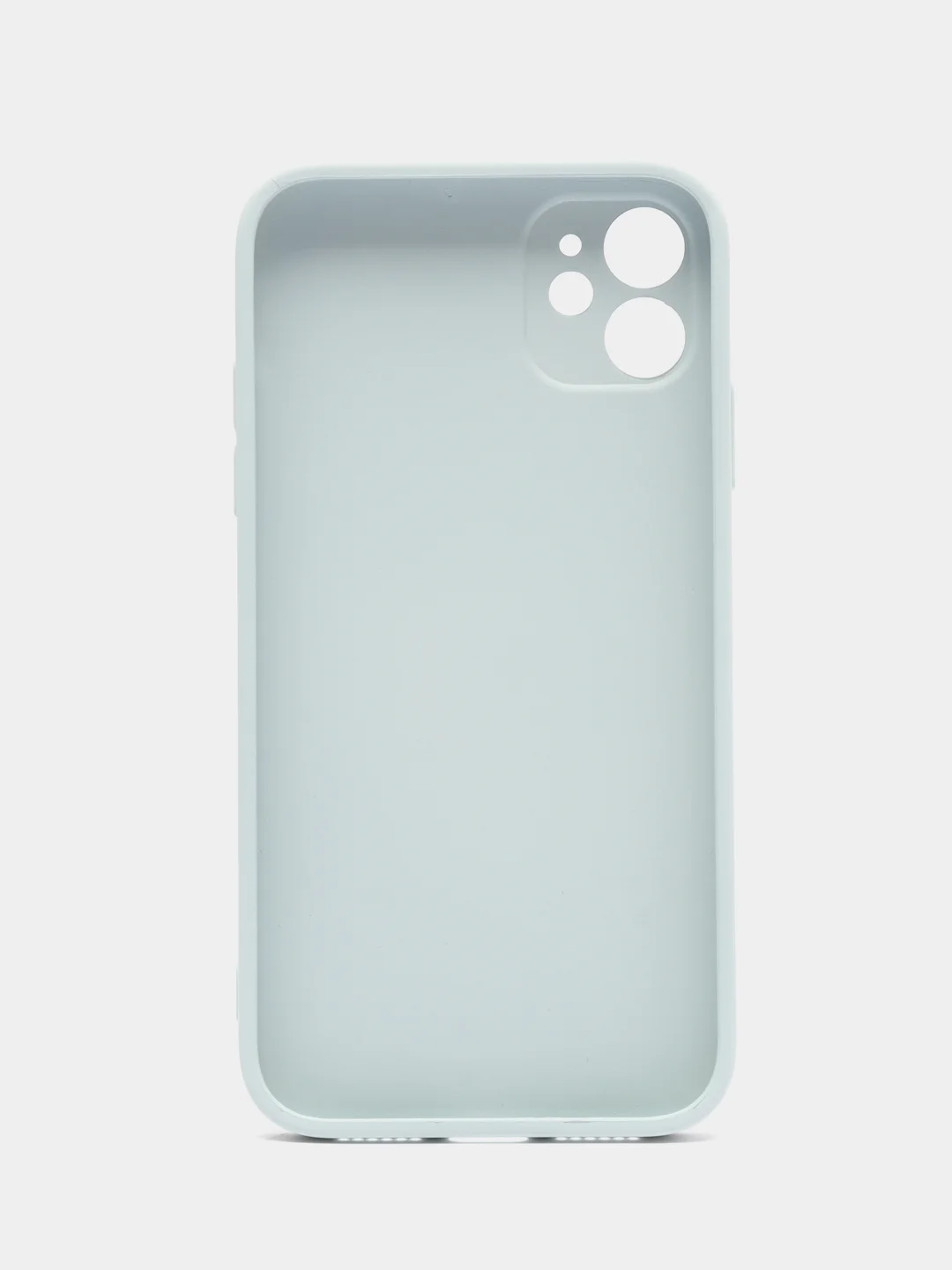 Ледяной чехол для iPhone, силиконовый, со стеклянной панелью