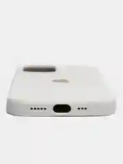 Белый чехол для iPhone (Айфон) 11 , 12 , 13 , 14 , XR , XS , X , Pro , Max , силиконовый