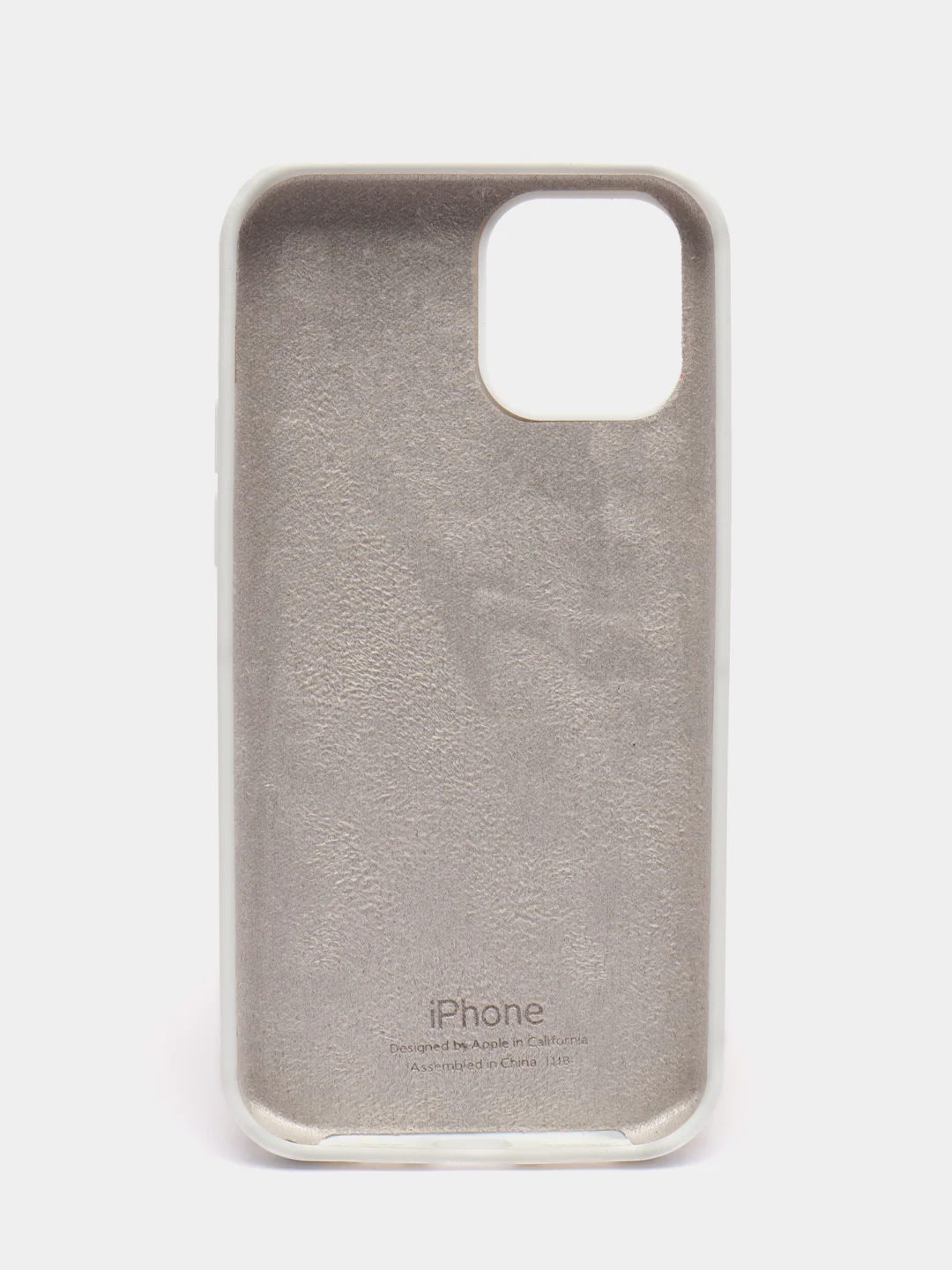 Белый чехол для iPhone (Айфон) 11 , 12 , 13 , 14 , XR , XS , X , Pro , Max , силиконовый