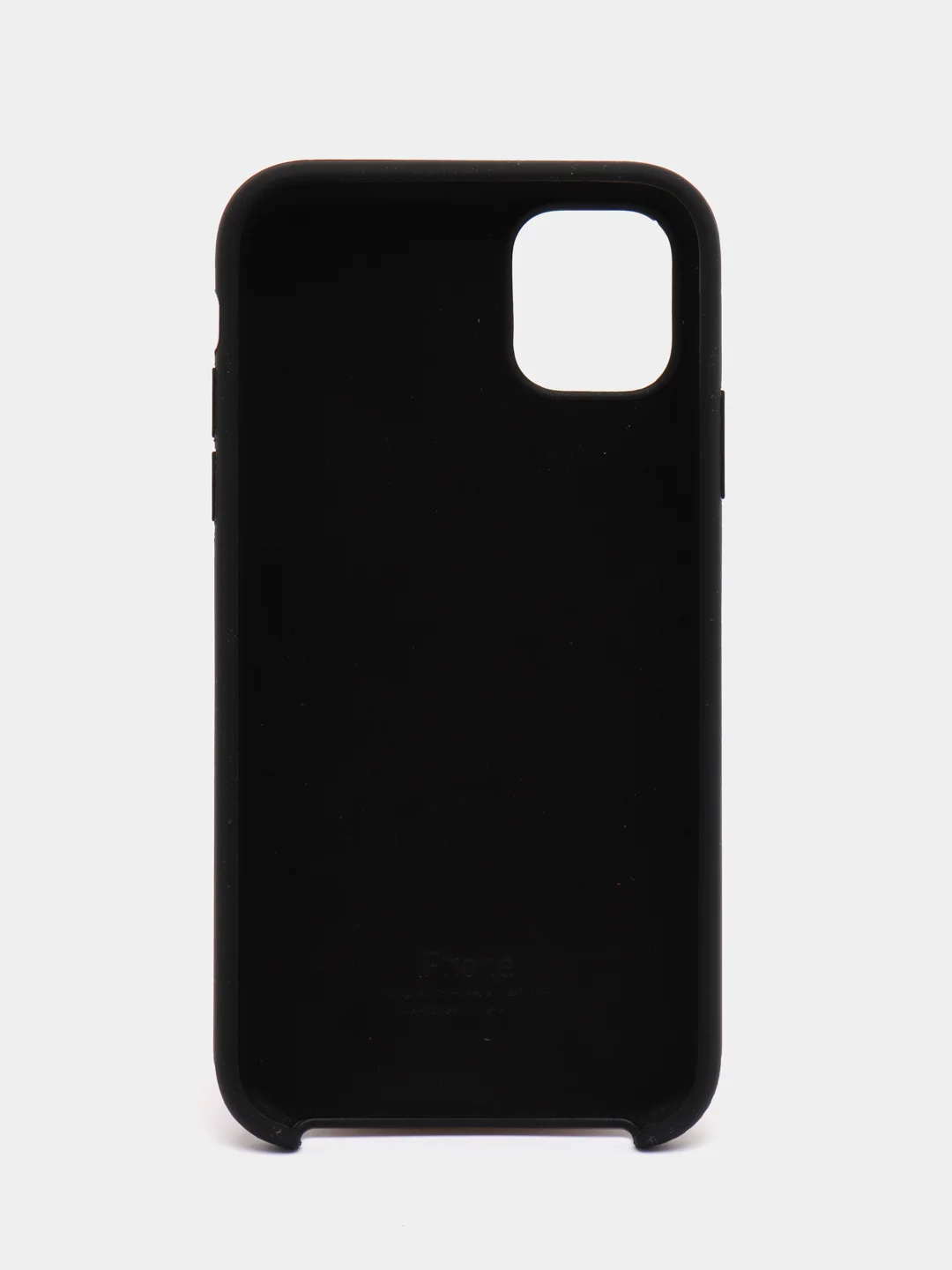 Черный чехол для iPhone (Айфон) 11 , 12 , 13 , 14 , XR , XS , X , Pro , Max , силиконовый