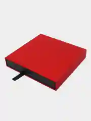 Красный шкатулка для хранения украшений, упаковка подарка, подарочная упаковка
