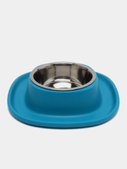 Миска для животных на подставке, Lilli Pet, 28*28*5,5 см, 400 мл 20-5761/синий