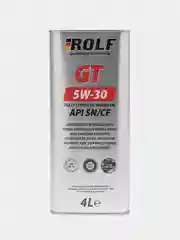 Масло моторное ROLF GT 5W-30 4 л. синтетика, железная банка