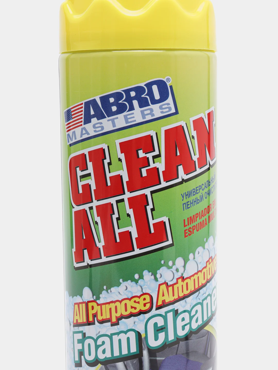 Очиститель универсальный пенный ABRO Clean All со щеткой