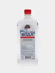 Вода дистиллированная, 1 л, ГОСТ, для автомобилей, утюгов, парогенераторов
