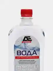 Вода дистиллированная, 1 л, ГОСТ, для автомобилей, утюгов, парогенераторов