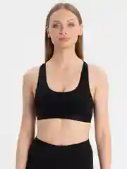 Черный топ женский, базовый, спортивный