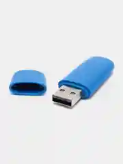 Синий флешка USB SmartBuy Scout, c объёмами памяти на 8 Гб/ 16 Гб/ 32 Гб/ 64 Гб