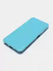 Голубой чехол-книжка для Infinix HOT 30i (Инфиникс Хот 30 ай)