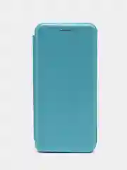 Голубой чехол-книжка для Infinix HOT 30i (Инфиникс Хот 30 ай)