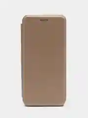 Золотой чехол-книжка для Infinix HOT 30i (Инфиникс Хот 30 ай)