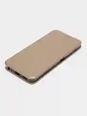 Золотой чехол-книжка для Infinix HOT 30i (Инфиникс Хот 30 ай)