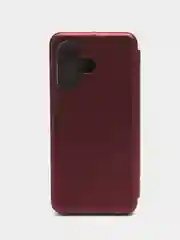 Багровый чехол-книжка для Infinix HOT 30i (Инфиникс Хот 30 ай)