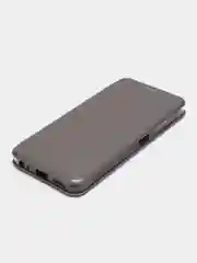 Серый чехол-книжка для Infinix HOT 30i (Инфиникс Хот 30 ай)