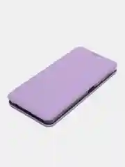 Сиреневый чехол-книжка для Infinix HOT 30 (Инфиникс Хот 30)