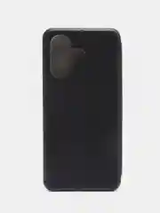 Черный чехол-книжка для Infinix HOT 30 (Инфиникс Хот 30)
