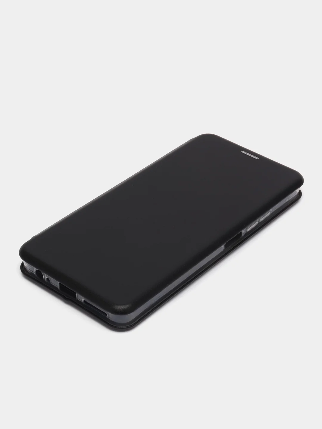 Черный чехол-книжка для Infinix HOT 30 (Инфиникс Хот 30)