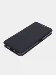 Темно-синий чехол-книжка для Infinix HOT 30i (Инфиникс Хот 30 ай)