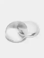 Кабошоны, прозрачные, 3 размера, 10 штук