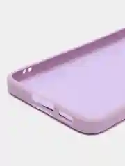 Лавандовый чехол Samsung Galaxy S23, Самсунг Гелакси С23 силиконовый, цветной с мягким подкладом