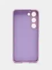 Лавандовый чехол Samsung Galaxy S23, Самсунг Гелакси С23 силиконовый, цветной с мягким подкладом