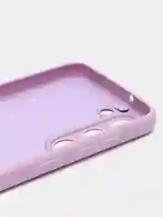 Лавандовый чехол Samsung Galaxy S23, Самсунг Гелакси С23 силиконовый, цветной с мягким подкладом