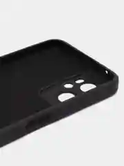 Черный чехол Realme 9i/Oppo A96 (Реалми 9 Ай/Оппо А96), силиконовый, цветной с мягким подкладом