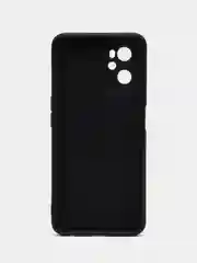 Черный чехол Realme 9i/Oppo A96 (Реалми 9 Ай/Оппо А96), силиконовый, цветной с мягким подкладом