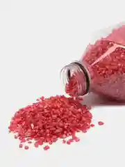 Красный соль для ванн с шиммером