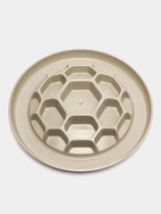 Миска для медленного кормления, The Art style II, Lilli Pet, 32*32*6 см 20-5707/мокко