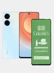 Угольный защитная керамическая глянцевая пленка Tecno Camon 18 Camon 19 Pova Neo 2 Infinix Hot 11S