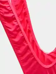 Розовый эротические мужские стринги-купальник Борат Borat Mankini, на подтяжках, для ролевых игр