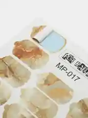 Наклейки плёнки для ногтей "Янтарь", MP017, для маникюра и педикюра