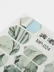 Наклейки плёнки для ногтей "Листья", MP024, для маникюра и педикюра