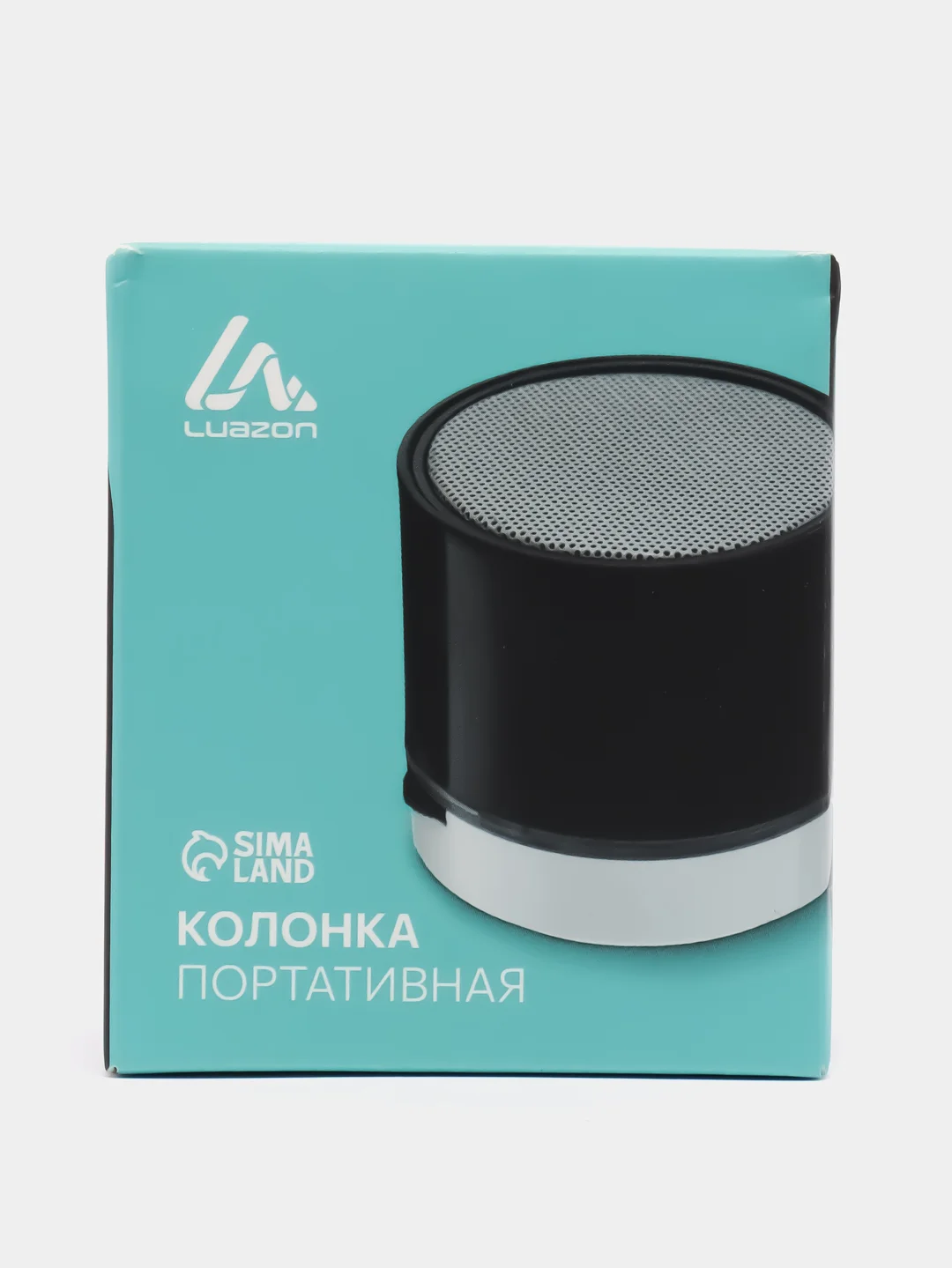 Портативная колонка LuazON Hi-Tech18, 3 Вт, 520 мАч, microSD, USB, белая
