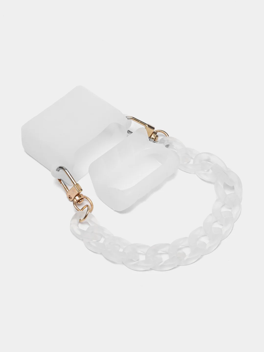 Белый чехол для беспроводных наушников AirPods 2/3,AirPods Pro