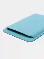 Бирюзовый картхолдер на iPhone, с поддержкой MagSafe Leather Wallet